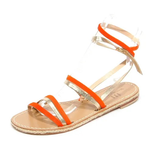 Shoes > Sandals > Flat Sandals - - Emanuela Caruso - Modalova