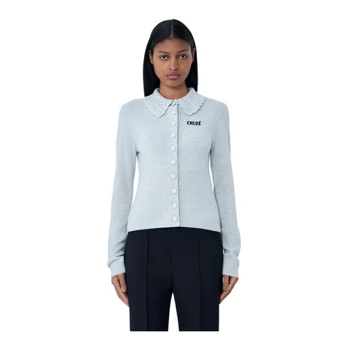 Knitwear > Cardigans - - Chloé - Modalova
