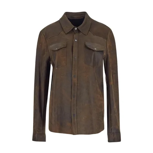 Jackets > Leather Jackets - - Salvatore Santoro - Modalova