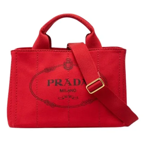 Pre-owned > Pre-owned Bags > Pre-owned Tote Bags - - Prada Vintage - Modalova