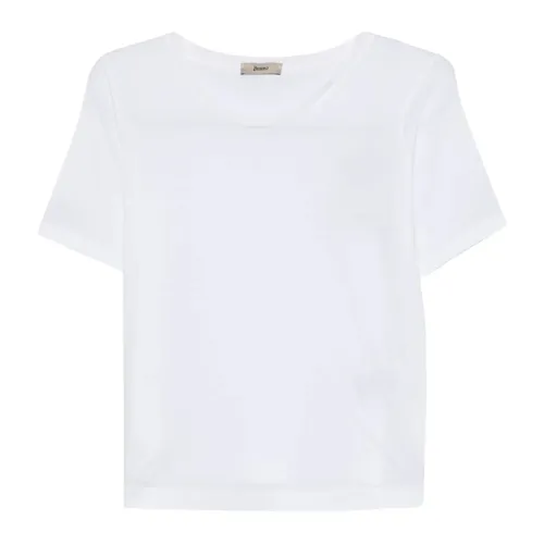 Herno - Tops > T-Shirts - White - Herno - Modalova