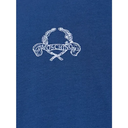 Moschino - Tops > T-Shirts - Blue - Moschino - Modalova