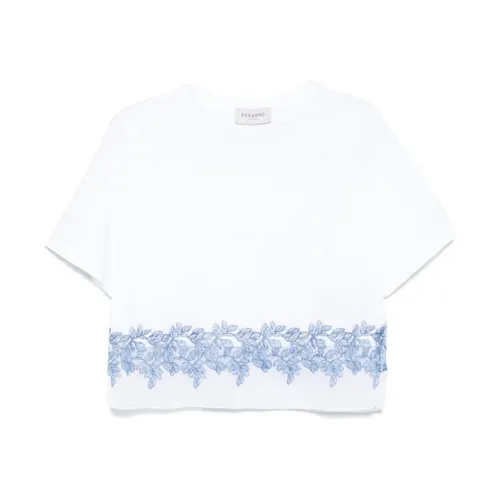 Tops > T-Shirts - - Ermanno Scervino - Modalova