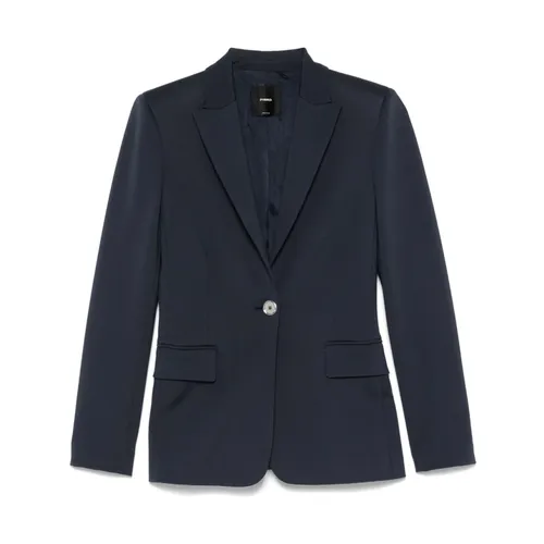 Pinko - Jackets > Blazers - Blue - Pinko - Modalova