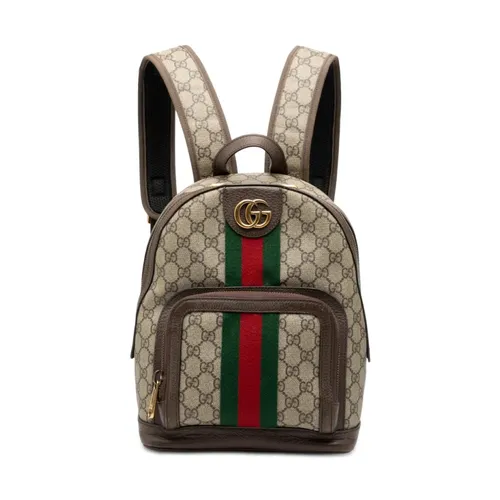 Pre-owned > Pre-owned Bags > Pre-owned Backpacks - - Gucci Vintage - Modalova