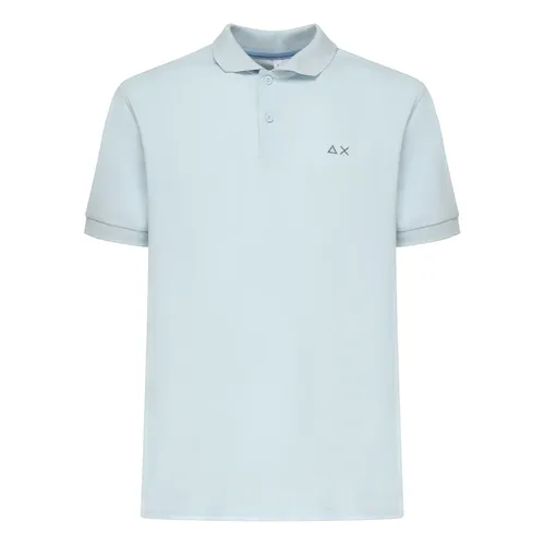 Sun68 - Tops > Polo Shirts - Blue - Sun68 - Modalova