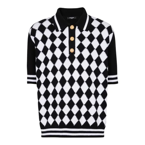 Tops > Polo Shirts - - Balmain - Modalova