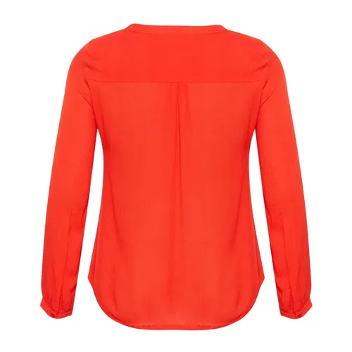 Blouses & Shirts > Blouses - - Kaffe Curve - Modalova
