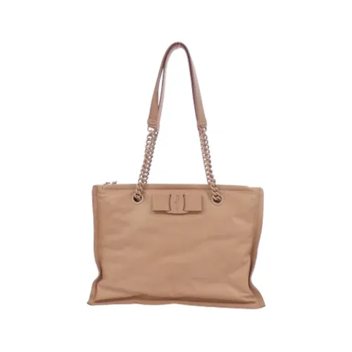 Pre-owned > Pre-owned Bags > Pre-owned Tote Bags - - Salvatore Ferragamo Pre-owned - Modalova