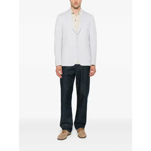 Hugo - Jackets > Blazers - Gray - Hugo - Modalova
