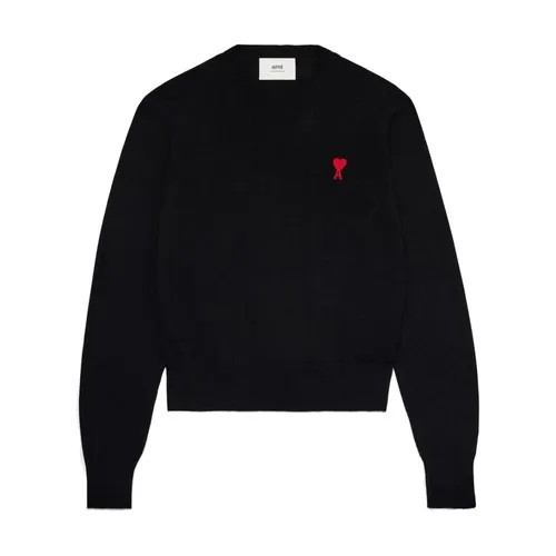 Knitwear > Round-neck Knitwear - - Ami Paris - Modalova
