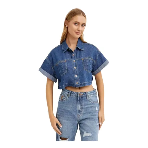 Blouses & Shirts > Denim Shirts - - One Teaspoon - Modalova