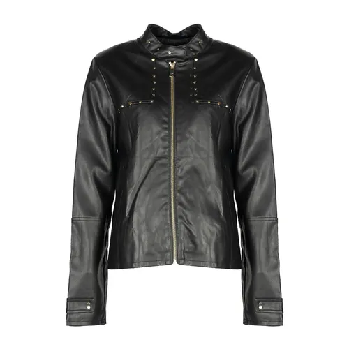 Jackets > Leather Jackets - - Trussardi - Modalova