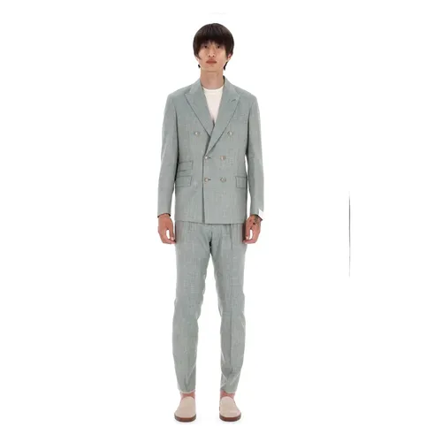 Suits > Suit Sets > Double Breasted Suits - - Eleventy - Modalova