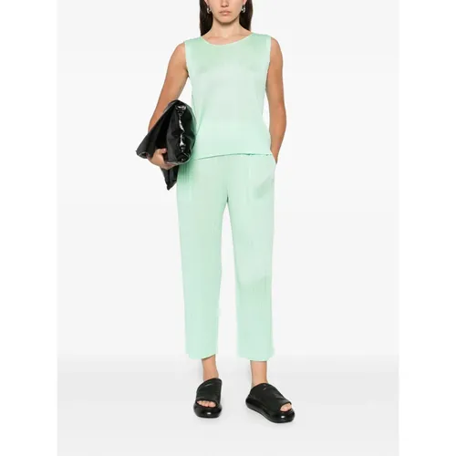 Tops > Sleeveless Tops - - Issey Miyake - Modalova
