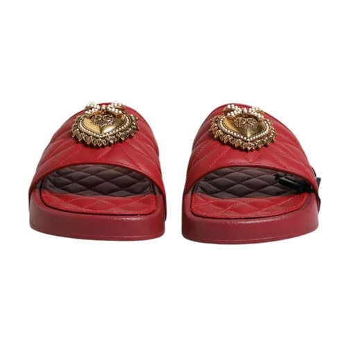 Shoes > Flip Flops & Sliders > Sliders - - Dolce & Gabbana - Modalova
