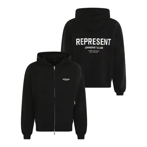 Sweatshirts & Hoodies > Zip-throughs - - Represent - Modalova