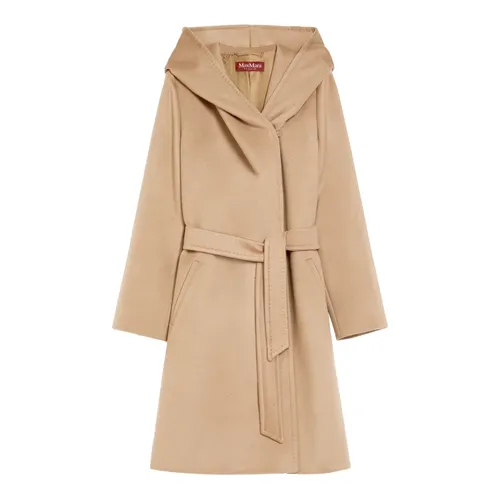 Coats > Belted Coats - - Max Mara Studio - Modalova