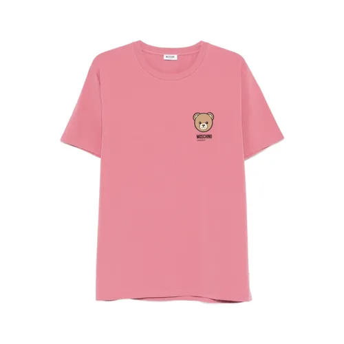 Moschino - Tops > T-Shirts - Pink - Moschino - Modalova