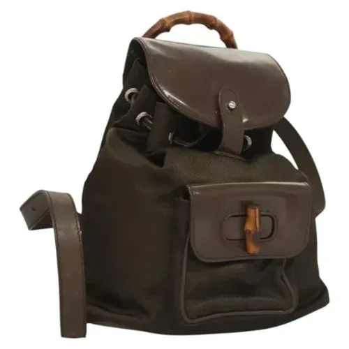 Pre-owned > Pre-owned Bags > Pre-owned Backpacks - - Gucci Vintage - Modalova