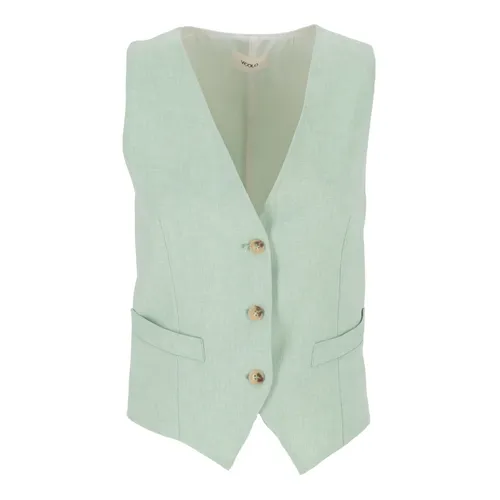 ViCOLO - Jackets > Vests - Green - ViCOLO - Modalova