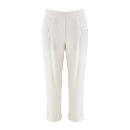 Trousers > Cropped Trousers - - Brunello Cucinelli - Modalova
