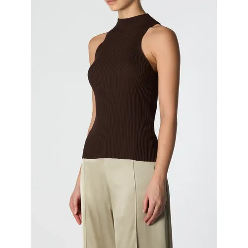 Tops > Sleeveless Tops - - Roberto Collina - Modalova