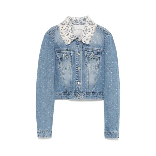 Jackets > Denim Jackets - - Ermanno Scervino - Modalova