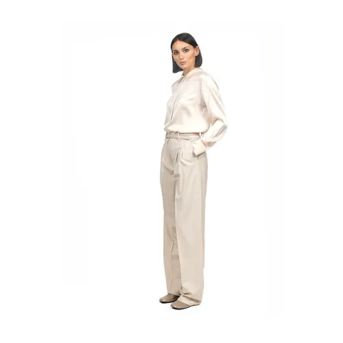 Trousers > Tapered Trousers - - Max Mara Studio - Modalova