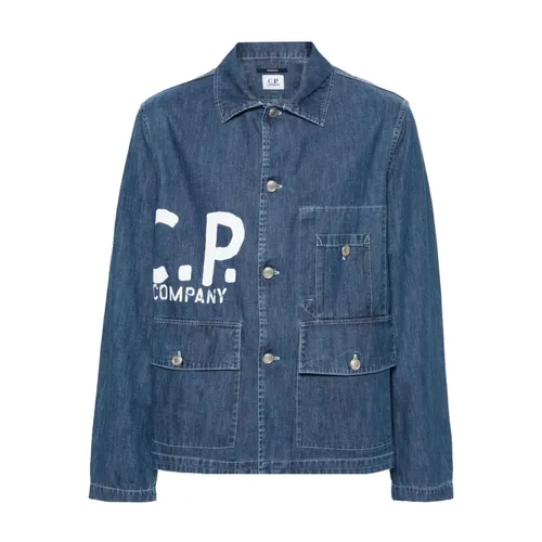 Jackets > Denim Jackets - - C.p. Company - Modalova