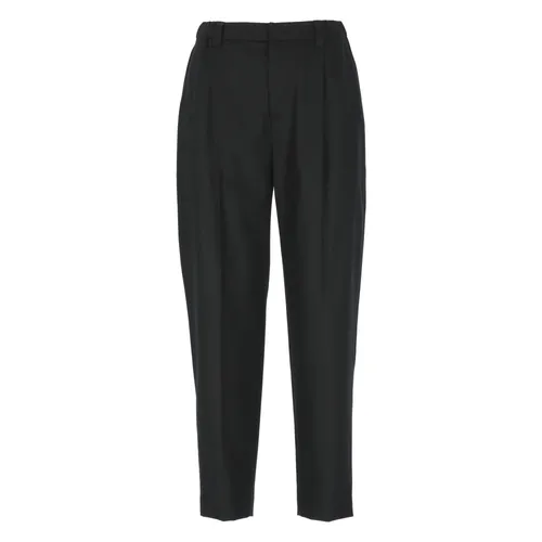 Trousers > Cropped Trousers - - Brunello Cucinelli - Modalova