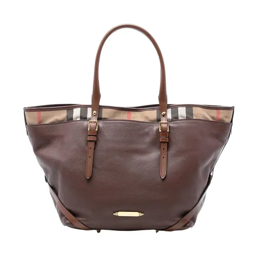 Pre-owned > Pre-owned Bags > Pre-owned Tote Bags - - Burberry Vintage - Modalova
