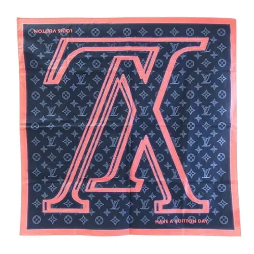 Pre-owned > Pre-owned Accessories > Pre-owned Scarves - - Louis Vuitton Vintage - Modalova