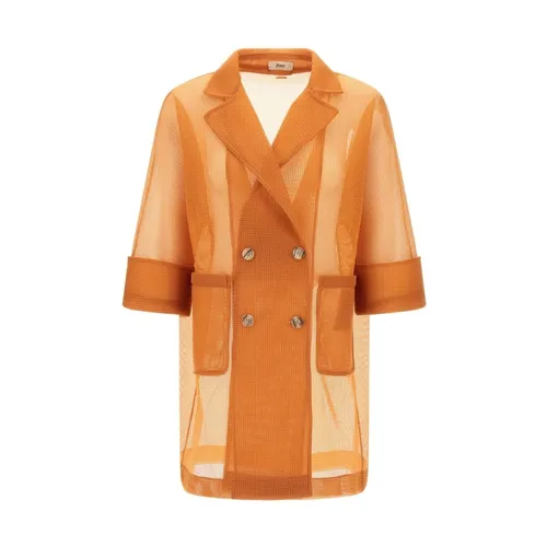 Coats > Double-Breasted Coats - - Herno - Modalova