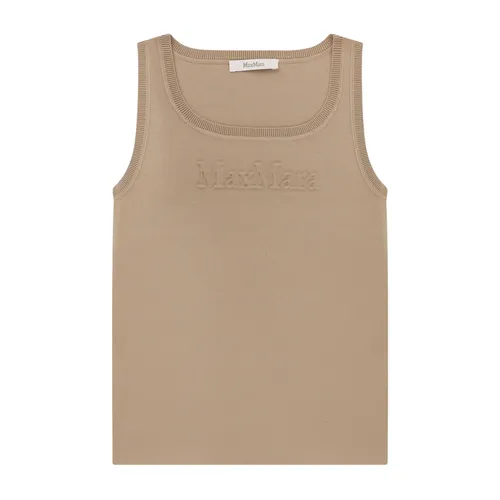 Tops > Sleeveless Tops - - Max Mara - Modalova