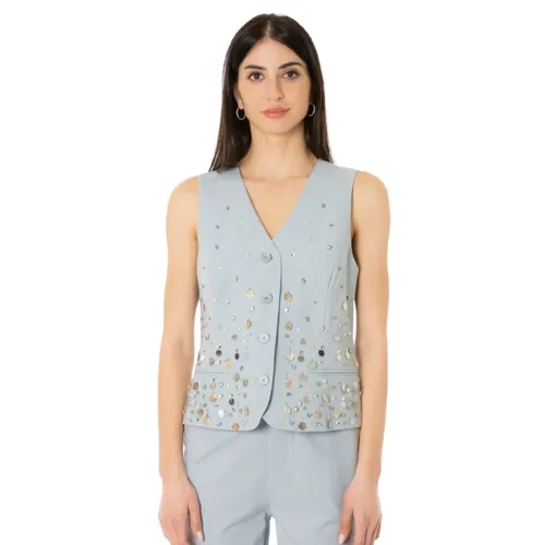 Jackets > Vests - - Isabelle Blanche - Modalova