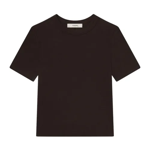 Frame - Tops > T-Shirts - Brown - Frame - Modalova