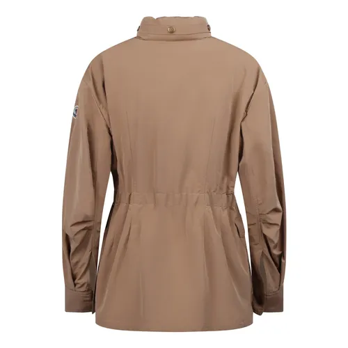 Moncler - Coats > Parkas - Beige - Moncler - Modalova