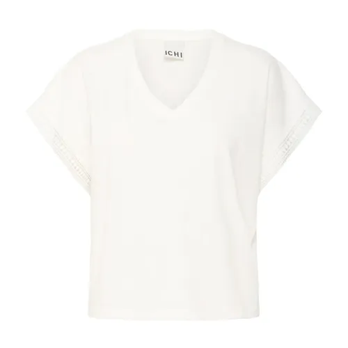Ichi - Tops > T-Shirts - White - Ichi - Modalova