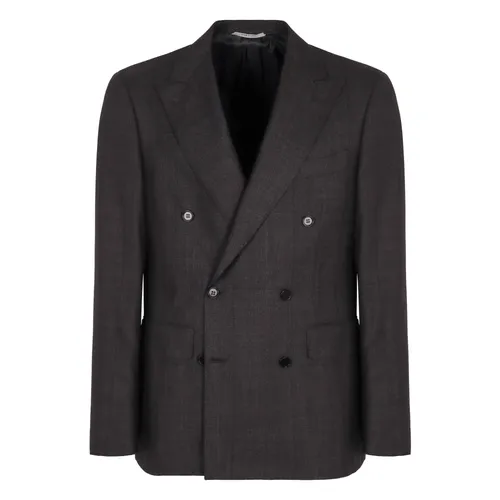 Suits > Suit Sets > Double Breasted Suits - - Canali - Modalova