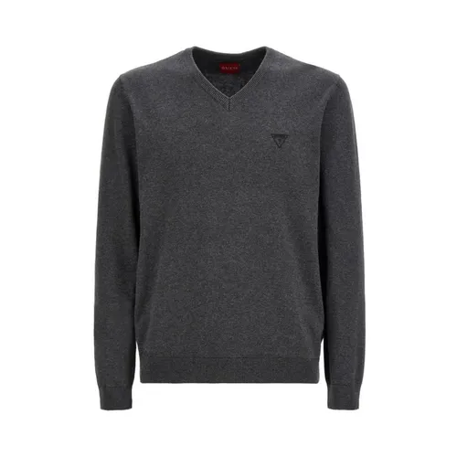 Knitwear > V-neck Knitwear - - Guess - Modalova