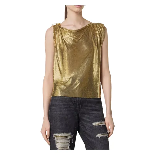 Tops > Sleeveless Tops - - Versace - Modalova