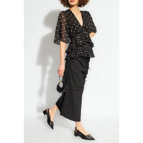 Blouses & Shirts > Blouses - - Ganni - Modalova