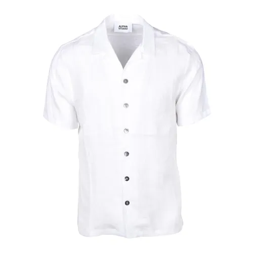 Shirts > Short Sleeve Shirts - - Alpha Studio - Modalova