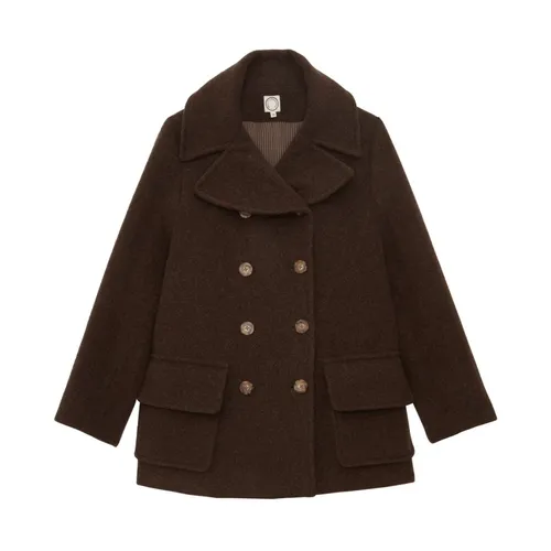 Coats > Double-Breasted Coats - - Ines de la Fressange Paris - Modalova