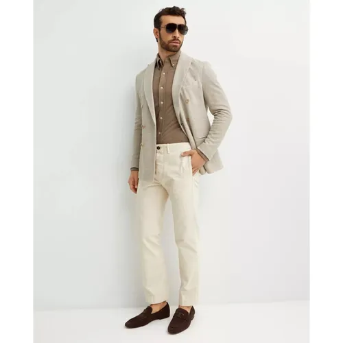 Fay - Trousers > Chinos - Beige - Fay - Modalova