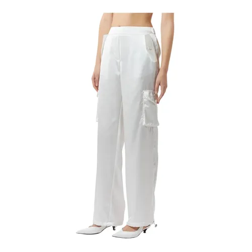 Trousers > Wide Trousers - - Silvian Heach - Modalova