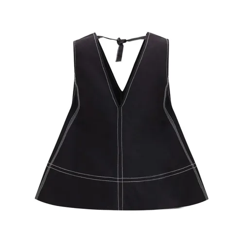 Tops > Sleeveless Tops - - Ganni - Modalova