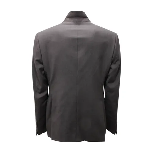 Armani - Jackets > Blazers - Gray - Armani - Modalova