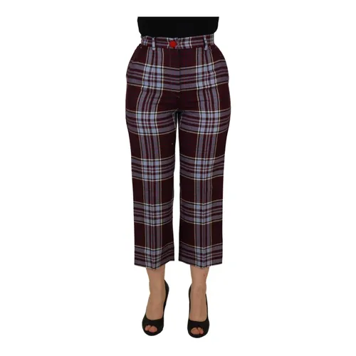 Trousers > Cropped Trousers - - Dolce & Gabbana - Modalova
